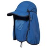 GADIEMKENSD Foldable Fishing Sun Hat with Neck Flap Face Cover