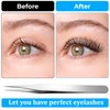 3 Pieces Straight Pointed Tip Tweezers Eyelash Extensions Needle Nose