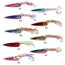 Hayabusa FS422-150-4 Inch Jack Eye Kick Bottom, 5.3 oz (150 g), Approx. 3.0 inches (77 mm), Akakin Metal Jig Lure