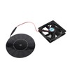 10W Solar Powered Exhaust Fan Monocrystalline Silicon Solar Panel Fan