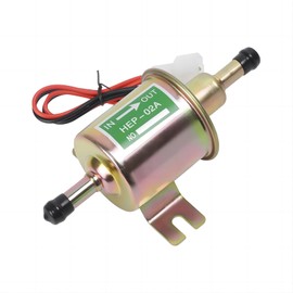 Universal 12V Heavy Duty Electric Fuel Pump HEP02A HEP-02A For Motorcycle Carburetor ATV Trucks Boats For Gas Diesel Engine 2.5-4 PSI