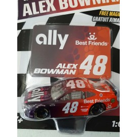 Lionel Racing Alex Bowman #48 NASCAR Authentics 2021 Wave 8 Diecast 1:64 ally Best Friends
