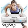Vibration Plate Exercise Machine, Portable Workout Vibration Plate for Lymphatic