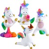 Mood Lab Miniature Unicorn Figurines Set - Funny Mini Statue