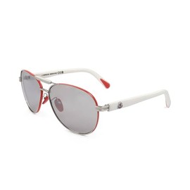 Moncler ML0241-H 16C SHINY PALLADIUM 62/14/140 MAN Sunglasses