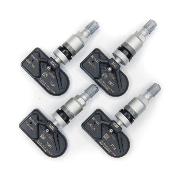 TPMS New 433mhz TPMS Set Silver Stem Fits 2025 Subaru