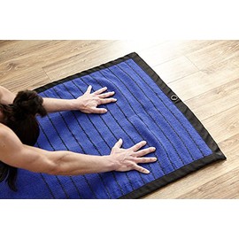 ridgeback Yoga Rug, Yoga Towel Alternative with Grip. Will not Move, Twist, or Stink. Lays Over Your Yoga mat for Heated or Hot Yoga. â¦
