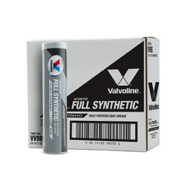 Valvoline Moly-Fortified Gray Full Synthetic Grease 14.1 OZ Cartridge, Case of 10