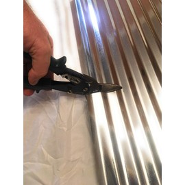 EAGLE 1 Corrugated Metal Barn Tin Pieces (3 Pack) Great for Arts, Crafts, Home Projects, DIY and Decorating Ideas (6"x6", 3)