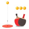 Self-Play Table Tennis Trainer for Home Indoor Practice Ping Pong Table Tennis Trainer