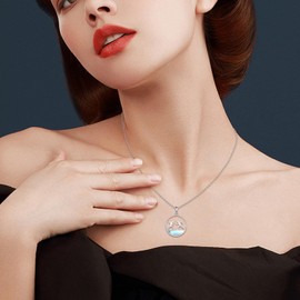 YFN 925 Sterling Silver Fencing Sword Pendant Necklace for Men and Women - Unique Dueling Sport Inspired Jewelry Gift (Fencing)