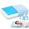 Cooling Gel Pillow for Hot Sleepers, Keep Cool Memory Foam