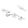 Aircraft Wind Spinner Metal Windmill Airplane Wind Spinner Sculpture for