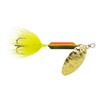 Yakima Bait Wordens Original Rooster Tail Spinner Lure, Hammered Fire