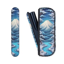 XIOUDO Compatible ILUMA / ILUMA i Door Cover + ILUMA i Case 2 Piece Set (Yuuki Fuji), Blue, Fuji