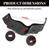 AC-MTORC Batwing Outer Fairing Lower Trim Skirt for Harley Touring