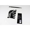 Tankpad Motorcycle Tank Protector Compatible with Honda Transalp 750 Black