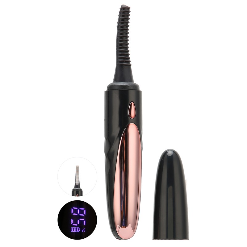 Electric Heated Eyelash Curler 4 Gears Heating Quickly USB Rechargeable