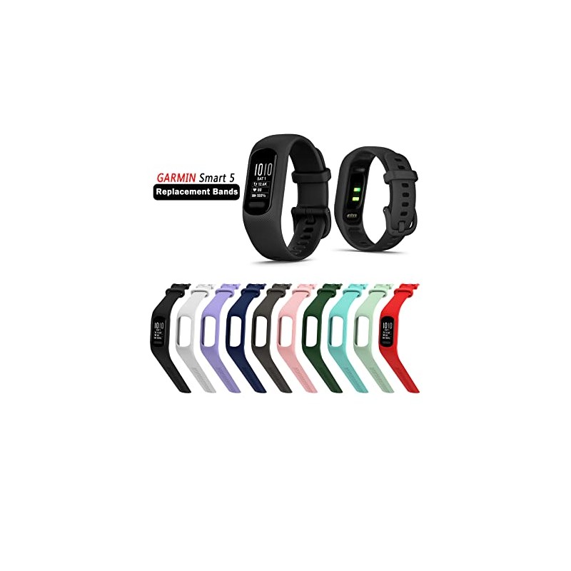 for Garmin Vivosmart 5 Bands,Replacement Bands for Women Men Large
