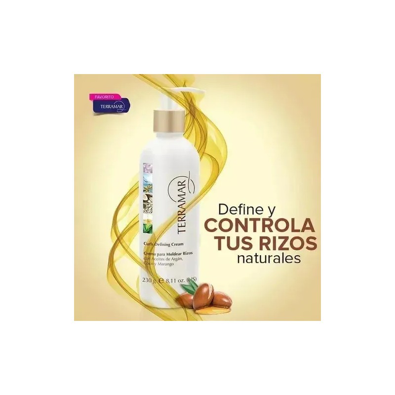 Terramar - Crema Nutritiva Para Rizos Extremos 230 G