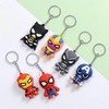 HJIAYAN 6 pieces of interesting cartoon key chains,suitable for daily
