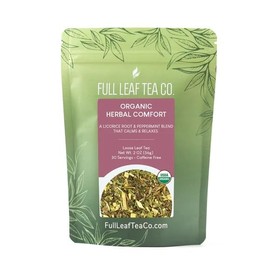 Organic Herbal Comfort Loose Leaf Tea - 2oz Bag (Approx. 30 Servings) | Full Leaf Tea Co.