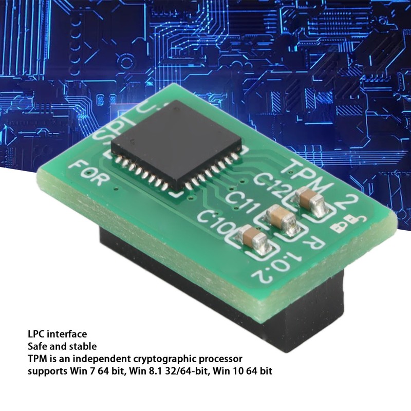 TPM 2.0 Module 14Pin SPI TPM2.0 Safe Stable Performance Durable