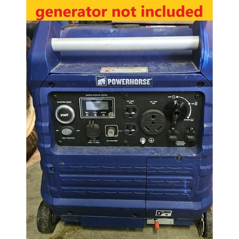 Compatible replacement knob for Powerhorse 3500 watts inverter generator for