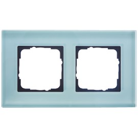 GIRA 021218 021218 Frame 2 Gang Esprit Glass Mint