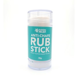 RUBSTICK – Anti-Chafe Balm to Prevent Irritation, rubbing and blisters During Sport. Sweatproof, Waterproof, Easy to Apply, Natural Ingredients, Neutral Scent (30g)