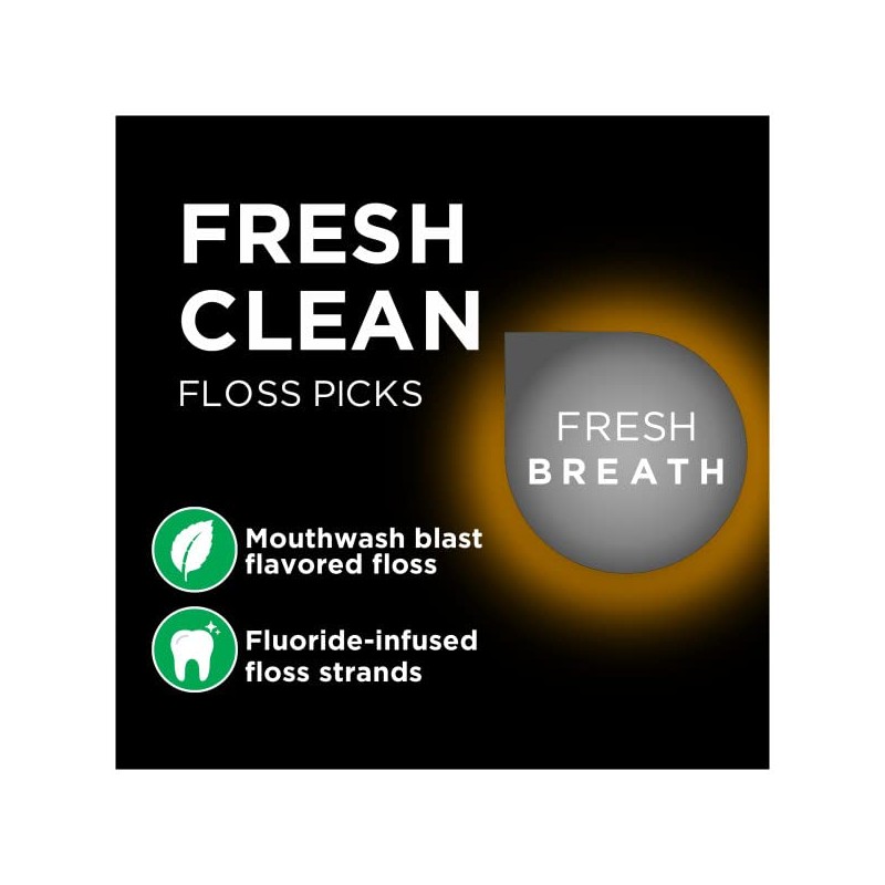 DenTek Fresh Clean Floss Picks, for Extra Tight Teeth, 75