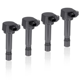 Sarasara Ignition Coil for Honda Cars Step Wagon RK1 RK2 RK3 RK4 Step Wagon Sporta RK5 RK6 RK7 Stream RN6 RN7 RN8 RN9 4-Piece Set 3-Pin Genuine Compatible Number 30520-RNA-A01