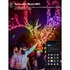 echosari Smart String Lights 100 LED 33Ft RGB Built in