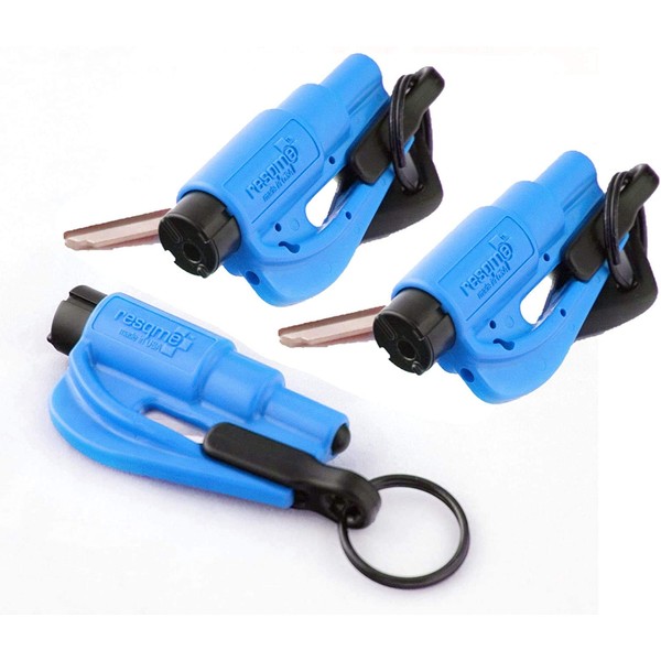 Res-Q-Me Keychain Escape Tool- BLUE (3 pack)