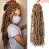 LMZIM 5 Packs 24 Inch Butterfly Crochet Hair for Black