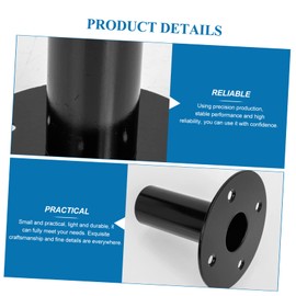 jojofuny Heavy Duty Speaker Base Pad Player Stand Audio Stand Subwoofer Stand Amplifier Stand Sturdy Speaker Stands