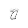 PAUL HEWITT Women's Rope Pearl Ring Rose Gold Silver Gold