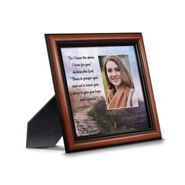 Crossroads Home Décor Jeremiah 29:11 "For I Know the Plans I Have For You Christian Art Gifts, Religious Wall Decor, Pastor or Graduation Gift, Bible Scripture Wall Art, 6443W