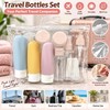 Refillable Travel Bottles for Toiletry Storage – Portable Liquid Containers