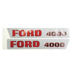 Decal Set for Ford 4000 '65-68 Tractor