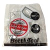 Red Stripe Beer Jamaica Keychain Keyring Bottle Tool Opener Advertising