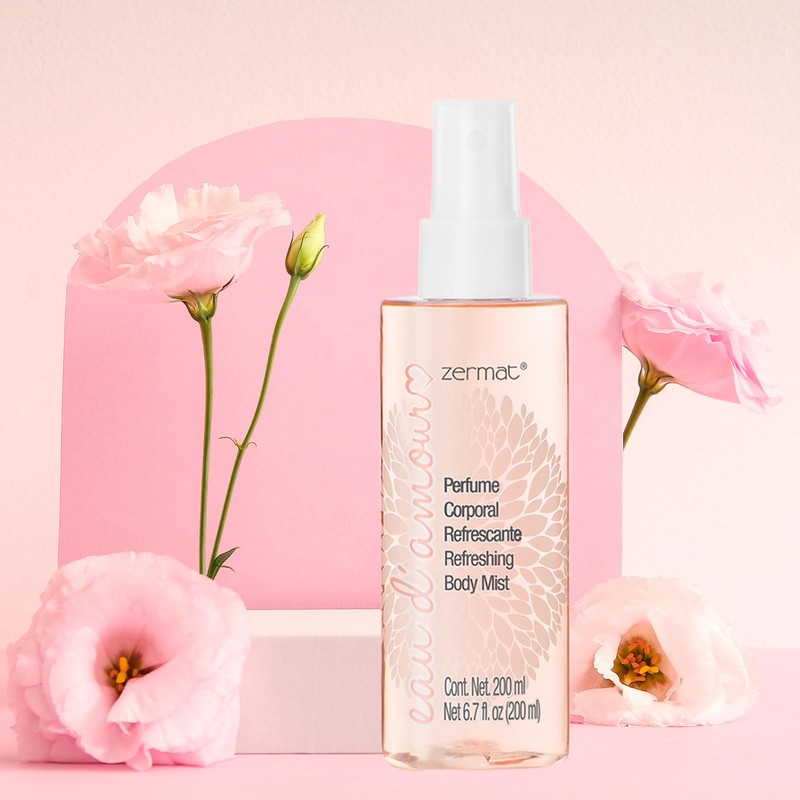 Zermat Eau d Amour, Refreshing Body Spray Mist, 6.7 Fl.