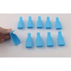 Onwon 10pc Professional Plastic Acrylic Nail Art Soak Off Cap