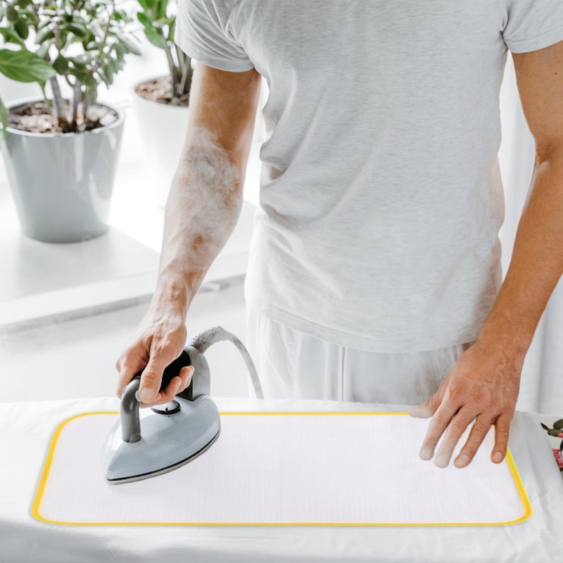6 Stück Bügeltuch, Bügelmatte, Bügeldecke, Bügelunterlage, Bügelunterlage für Tisch, Verwendet