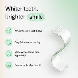Opalescence Teeth Whitening Strips (12 Treatments) Hydrogen Peroxide Formula 10% – Enamel Safe – Comfortable Slip Free - Teeth Bleaching - Sensitivity Free - Plus Toothbrush 6050-1T