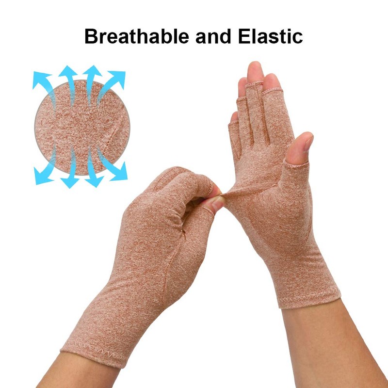 2-Pair Arthritis Compression Gloves for Alleviate Rheumatoid Osteoarthritis, Carpal Tunnel