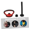BIUDECO Adjustable Kettlebell Handle Kit Versatile Weight Converter for Home