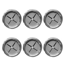 Junwapy 6Packs Kitchen Towel Hooks, Round Self Adhesive Wall Mount Dish Towel Hook Hangers, (Push to Hanging) Drilling Hand Towel Hook Holders with Premium Finish for Kitchen, Bathroom, Cabinet