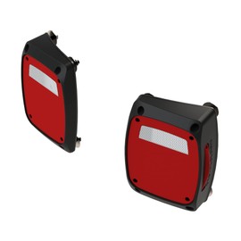 Metalcloak LED Tail Light Kit, Molded, Compatible with JK Wrangler, Best LED System for Your Wrangler, Lo-Profile, Great for Off-Road and On-Road Safety, Trail Proven, Easy to Install