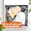 24 Pack Bamboo Dish Scrub Brushes Set Kitchen Brushes Scrubber